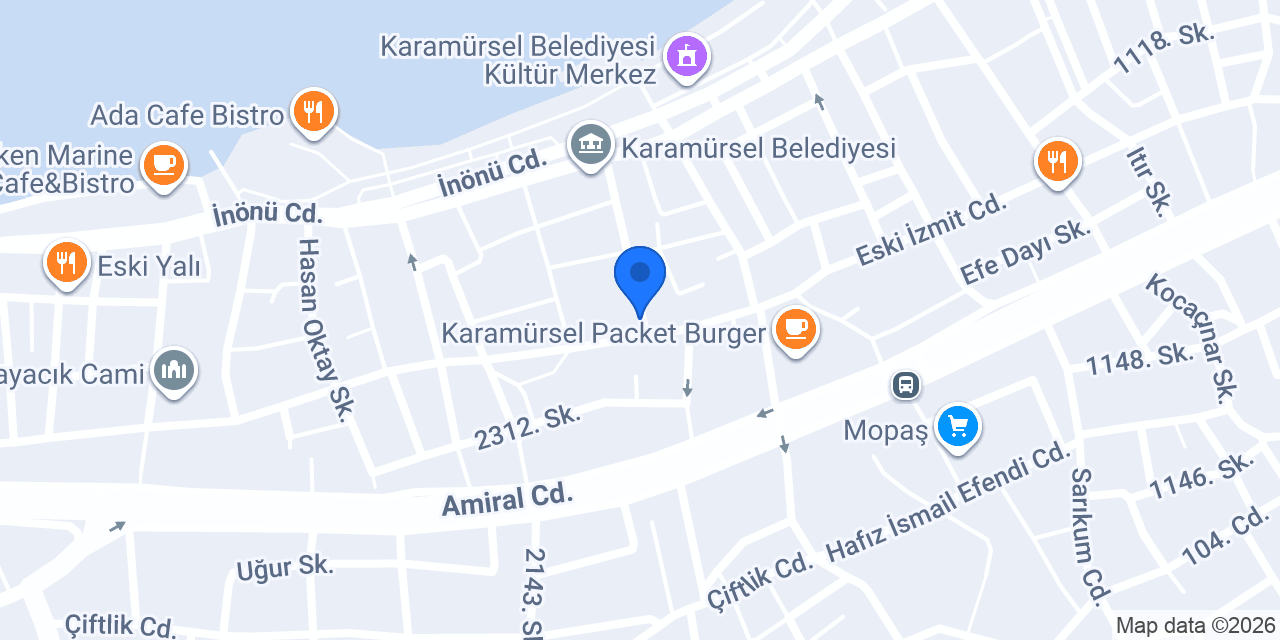 Demirbaş Studio konumu