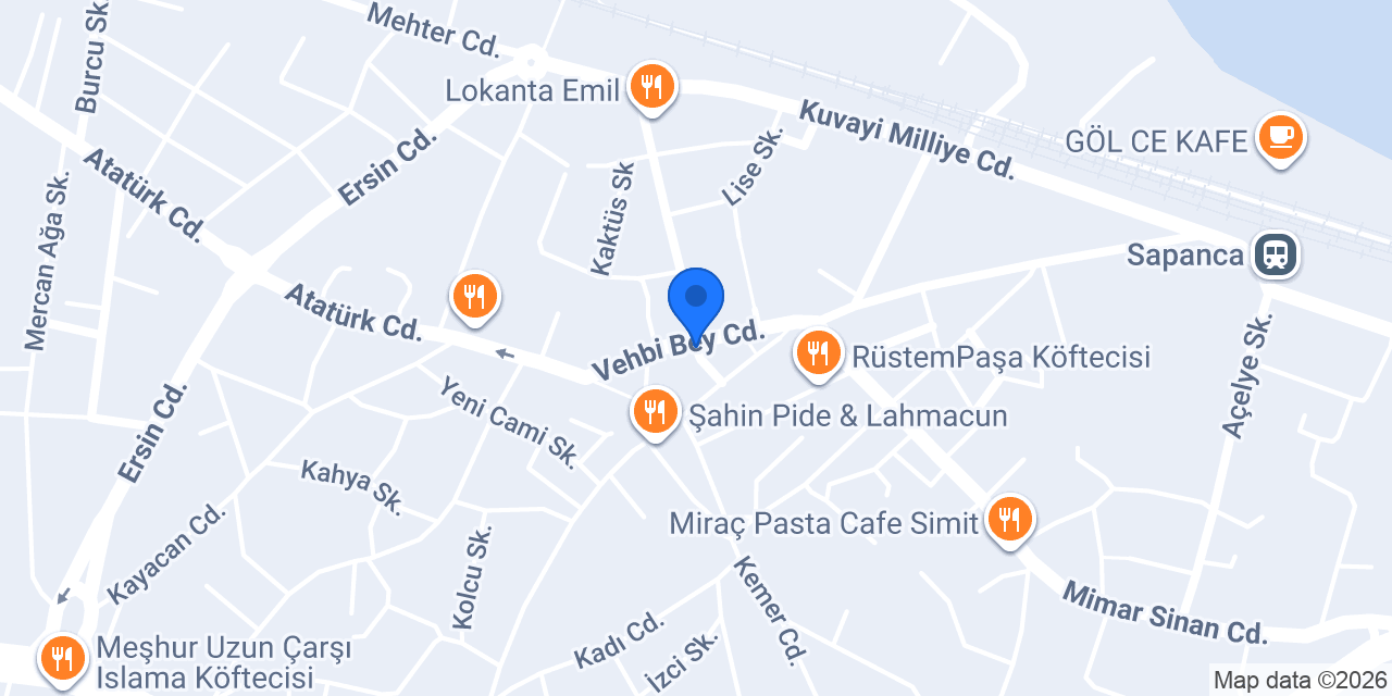 Sapanca Vib Turizm konumu