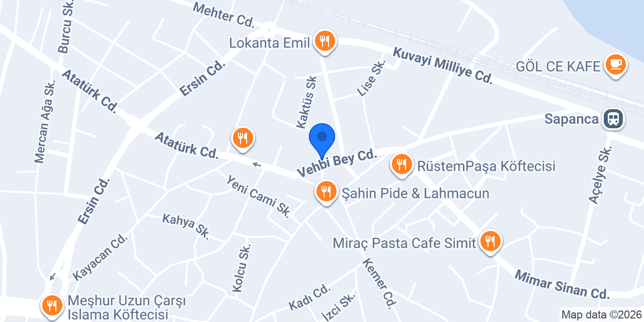 Sapanca pide lahmacun konumu