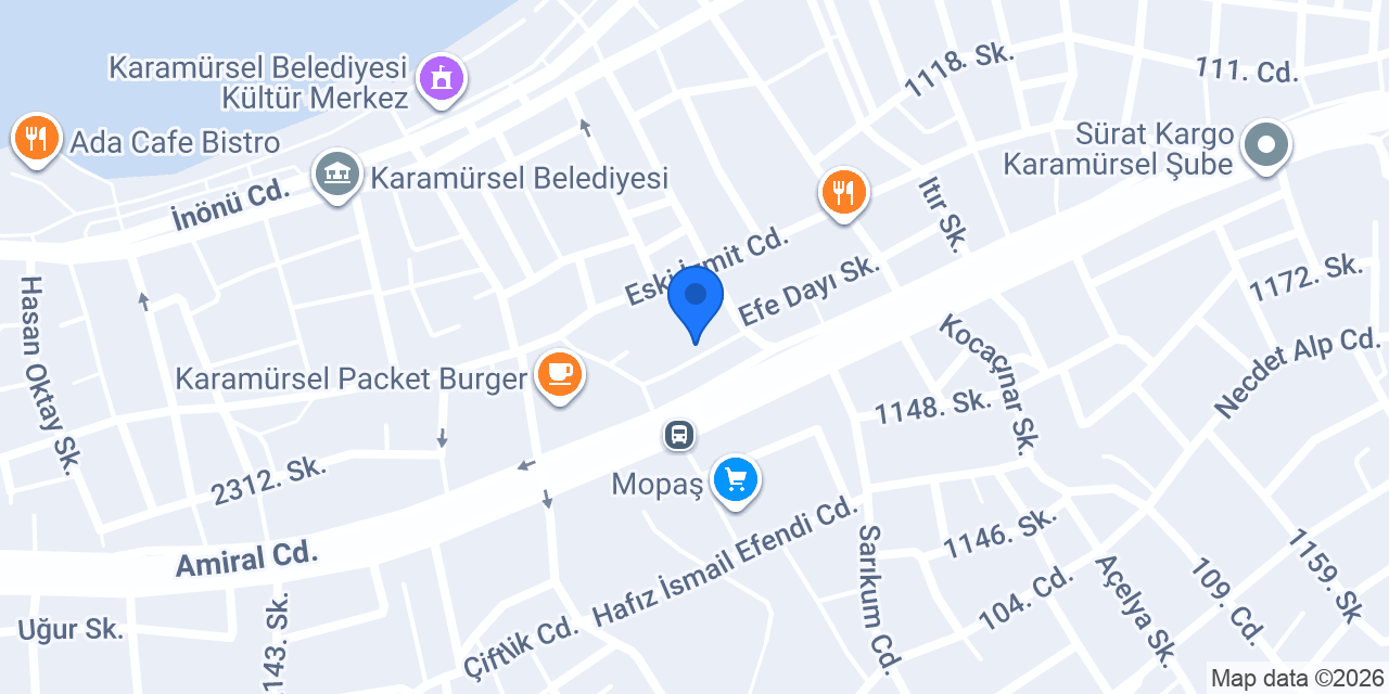 Mct İlaç Kozmetik konumu