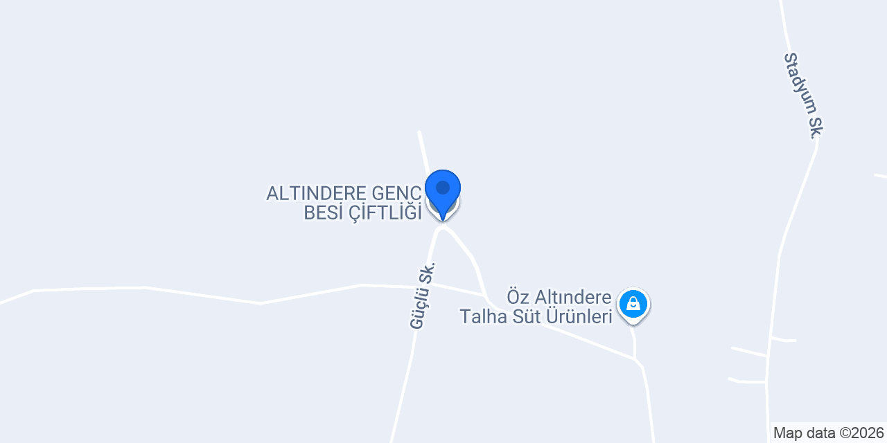 ALTINDERE GENC BESİ ÇİFTLİĞİ konumu