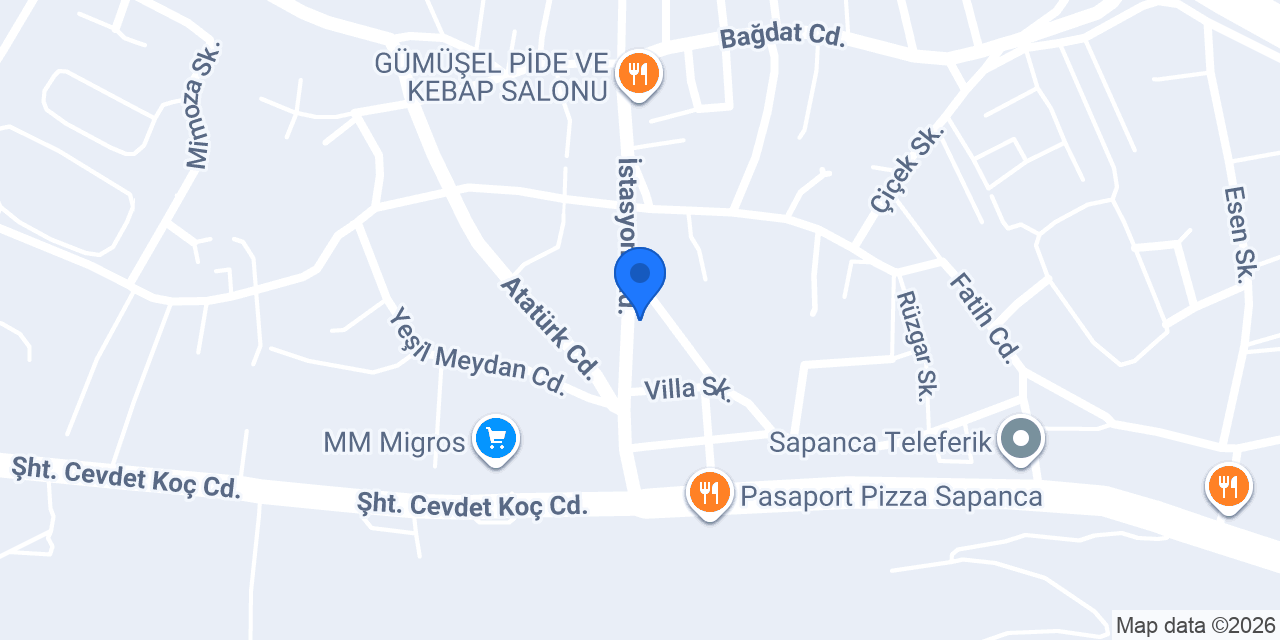 Kırkpınar Suite Otel - Sapanca konumu