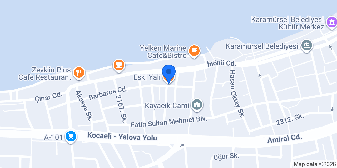 Eski Yalı konumu