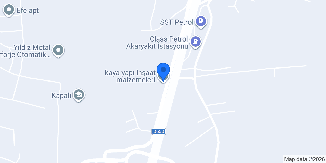 SAKARYA BOYA TADİLAT konumu