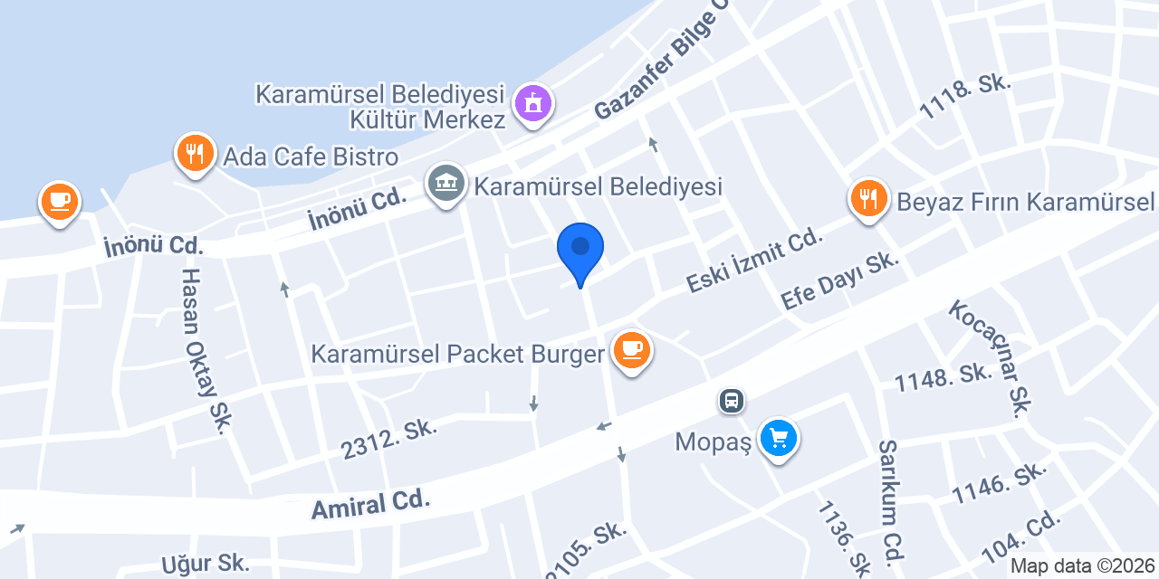 Halkbank Karamürsel Şubesi konumu