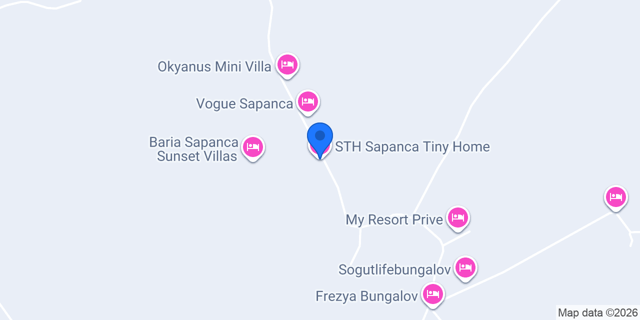 STH Sapanca Tiny Home konumu