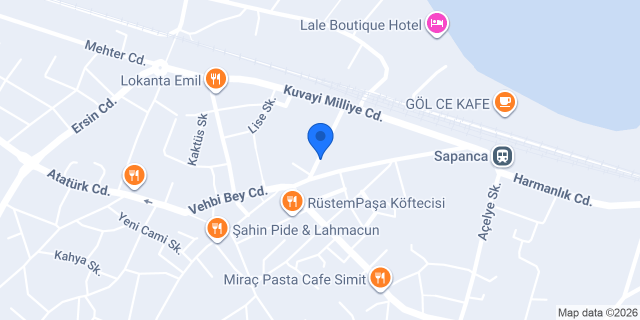 Komagene sapanca konumu