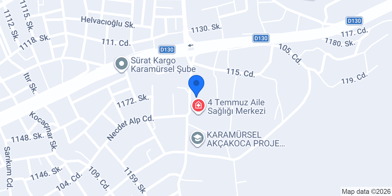 Uçan Balon Anaokulu konumu