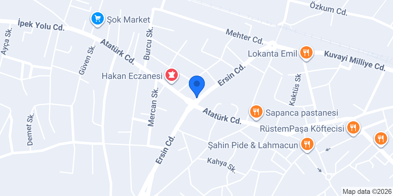 Sapanca Göl Emlak konumu
