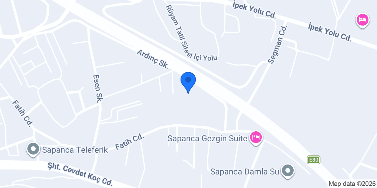 Sapanca Ozyo village konumu