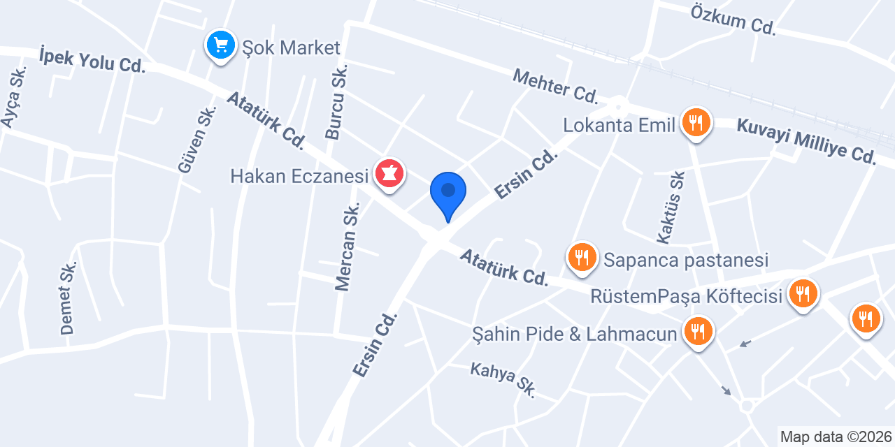 Sapanca Mert Emlak konumu
