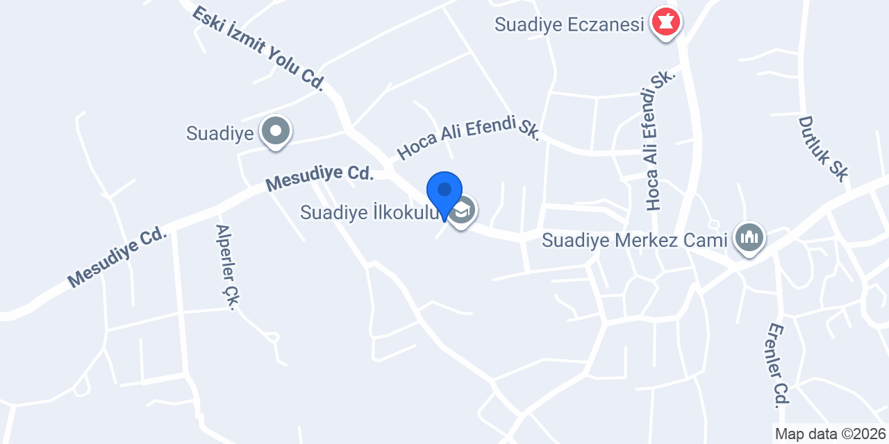 Suadiye Ortaokulu konumu