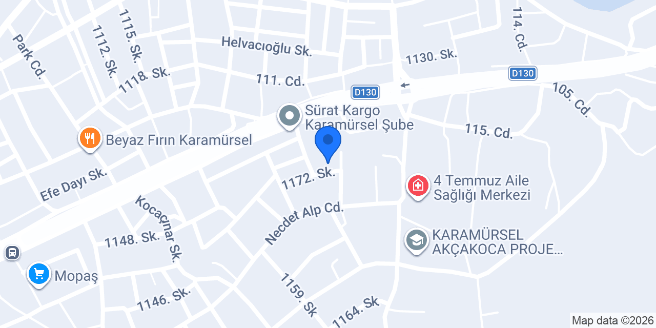 Karamürsel Halk Eğitimi Merkezi konumu