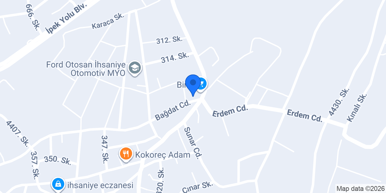 Pera Davet Evi konumu
