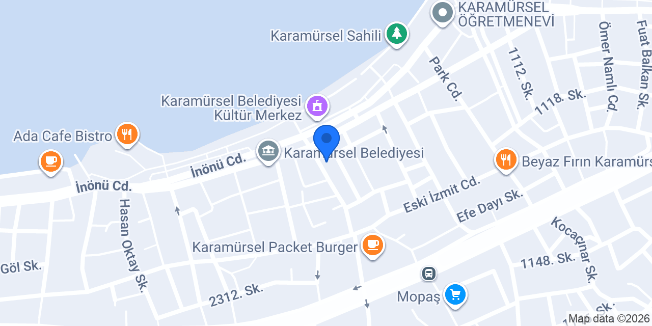 Bozdağ Kebap konumu