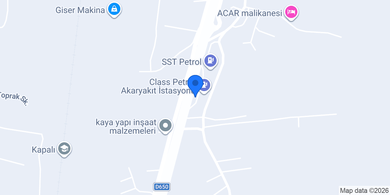İNAN OTO LASTİK 7/24 konumu