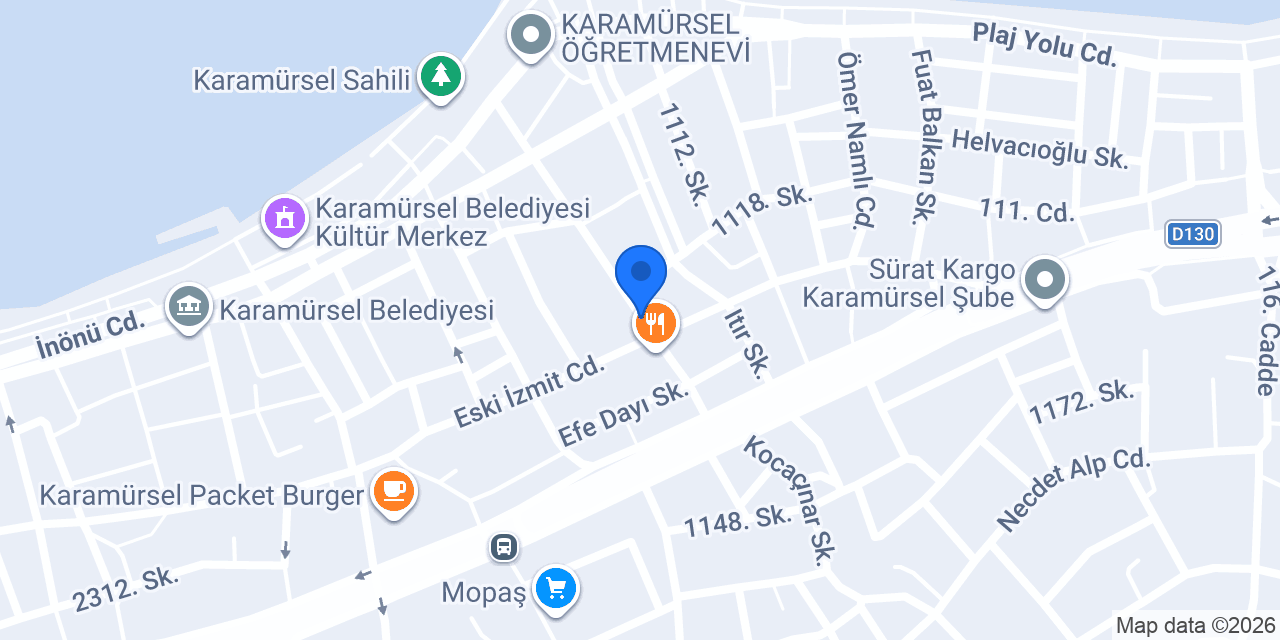 Elif-arya tesisat konumu