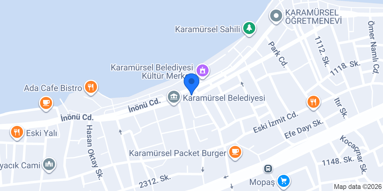 Vodafone Cep Merkezi konumu