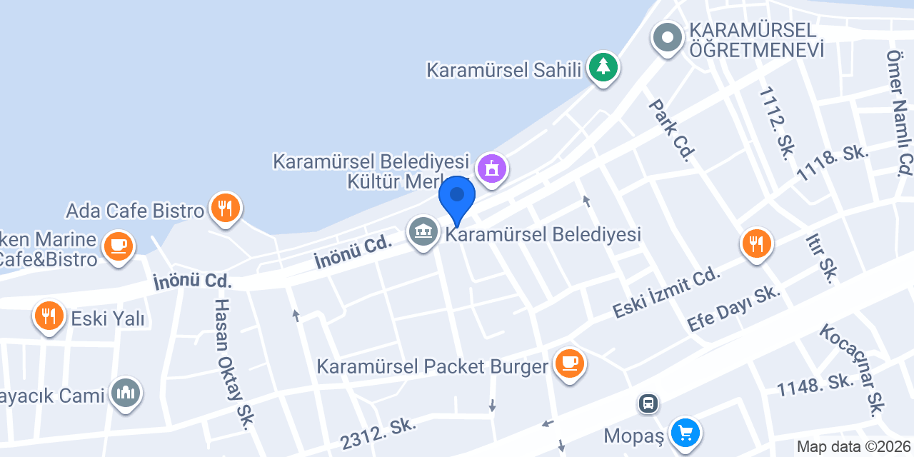 Urfa Yörem Baklavaları Karamürsel konumu
