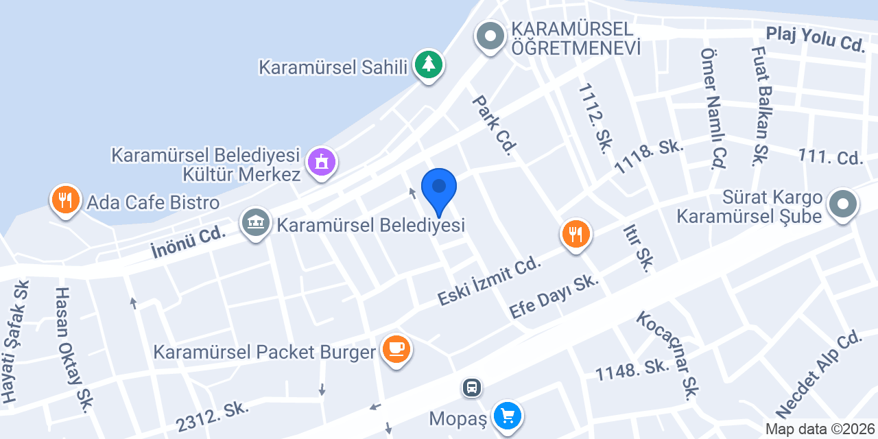 Çınar Mobilya konumu