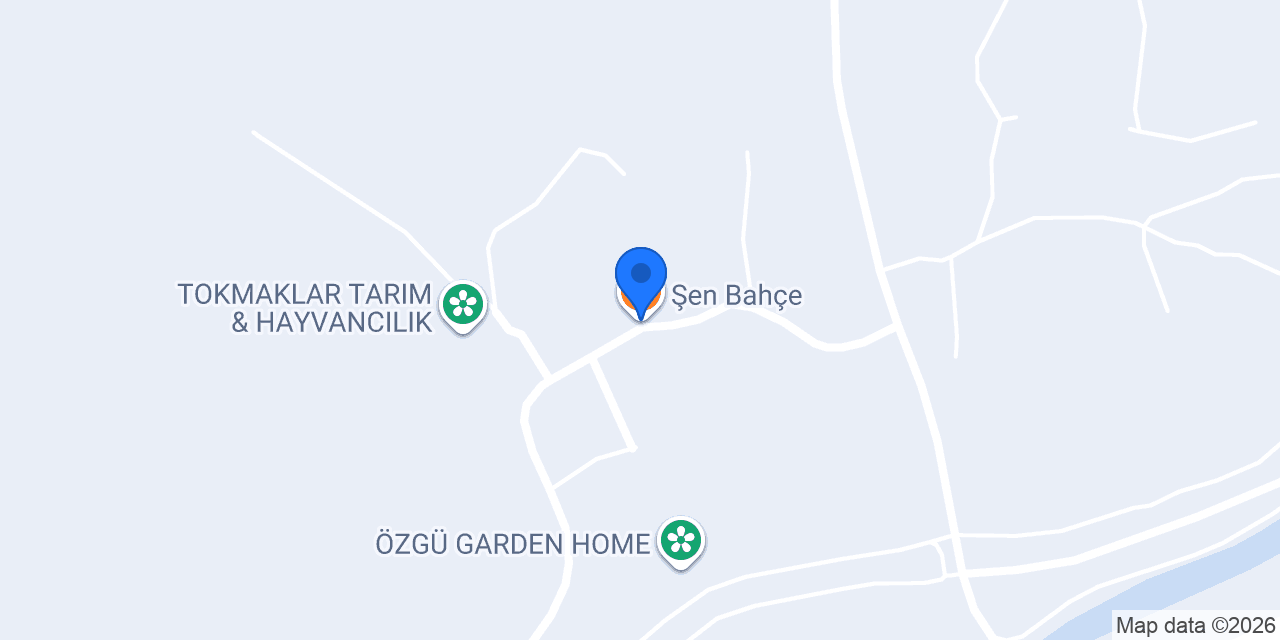 Şen Bahçe konumu
