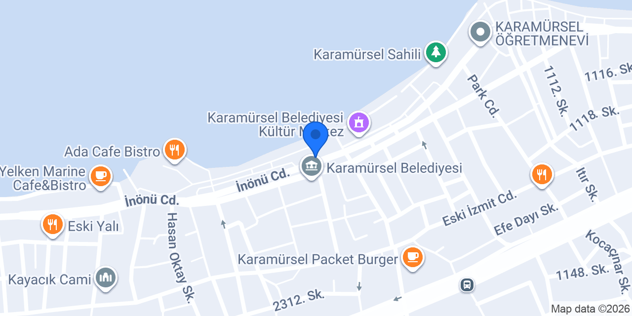 Yakamoz Cafe & Bistro konumu