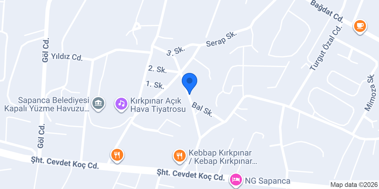 ÖZEL SAPANCA TABİAT ANAOKULU konumu