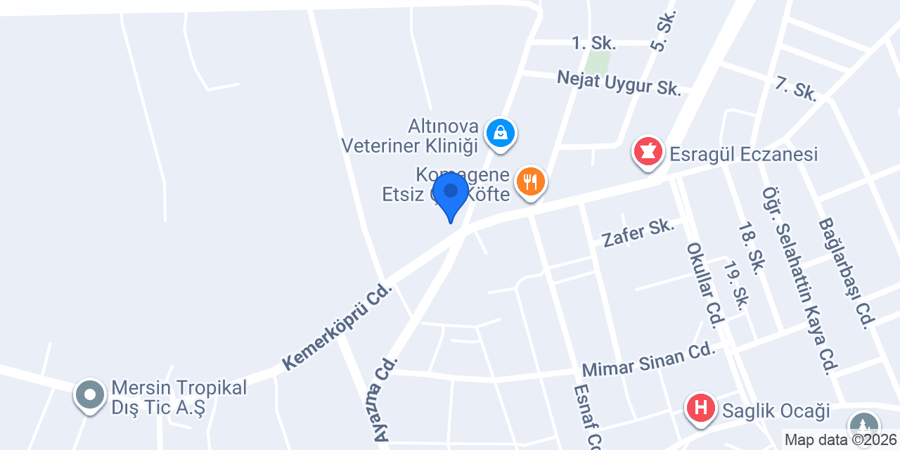 Altıntaş Mermer konumu