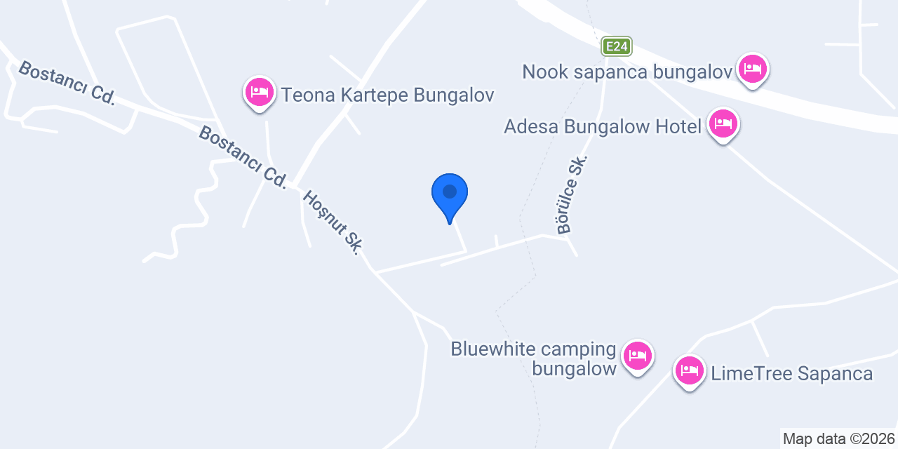 Casa Pera Bungalow konumu
