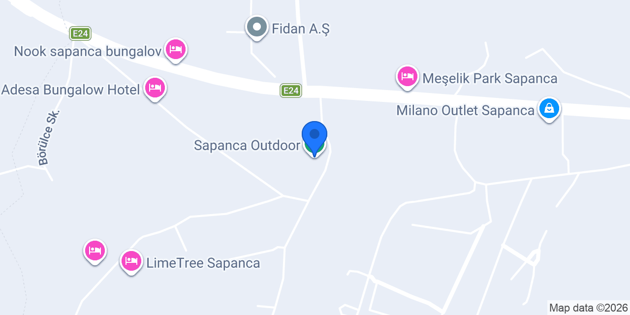 Sapanca Outdoor konumu