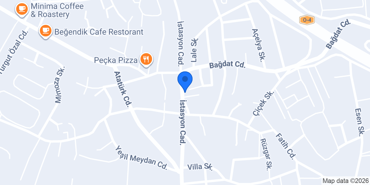 Tel Dolap Pasta & Cafe konumu