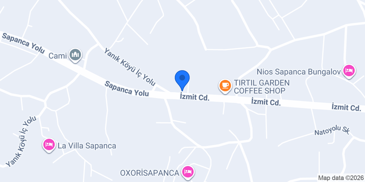 Saksılar fidancılık konumu