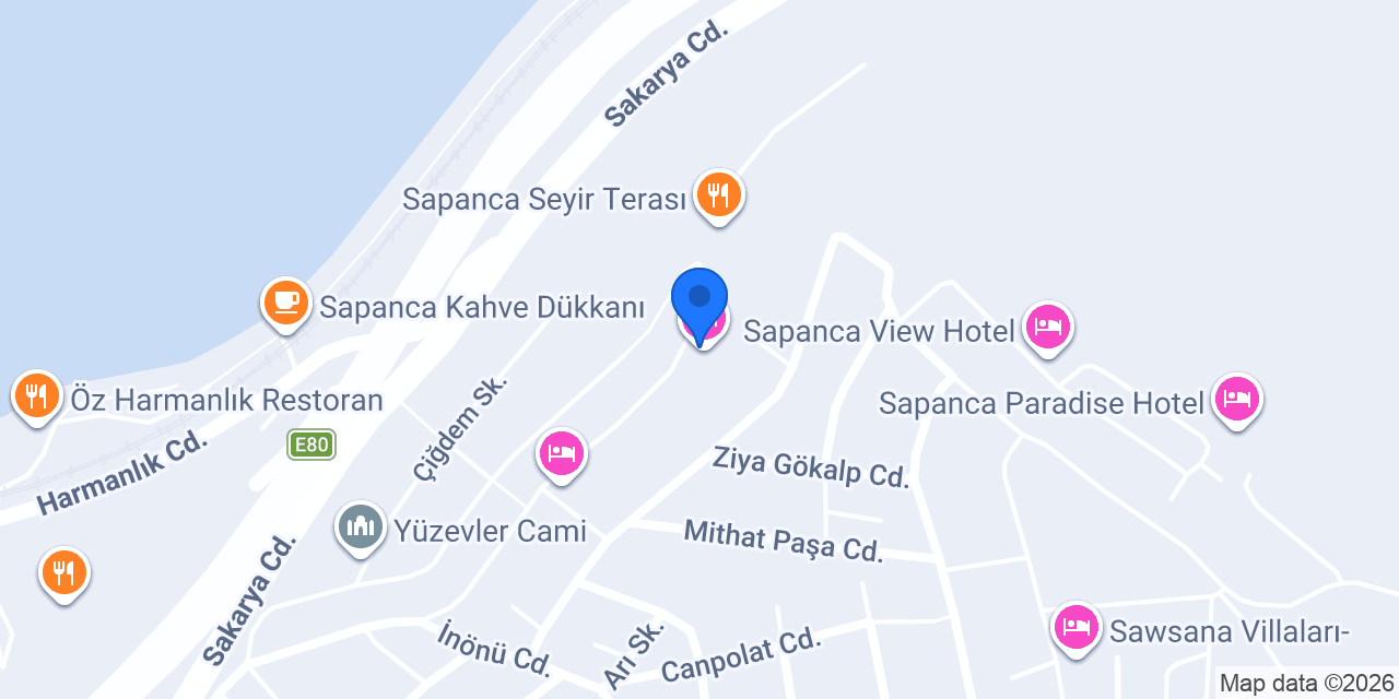 Yaprak Dag Evi konumu