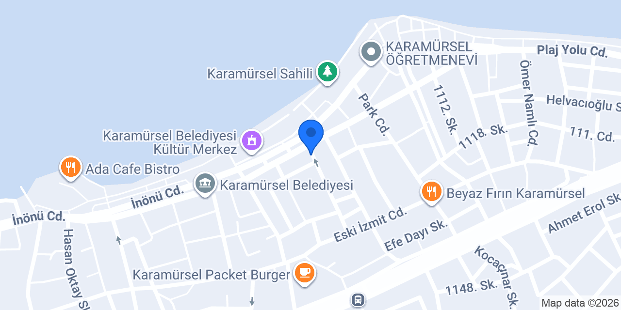 Acar Taksi konumu