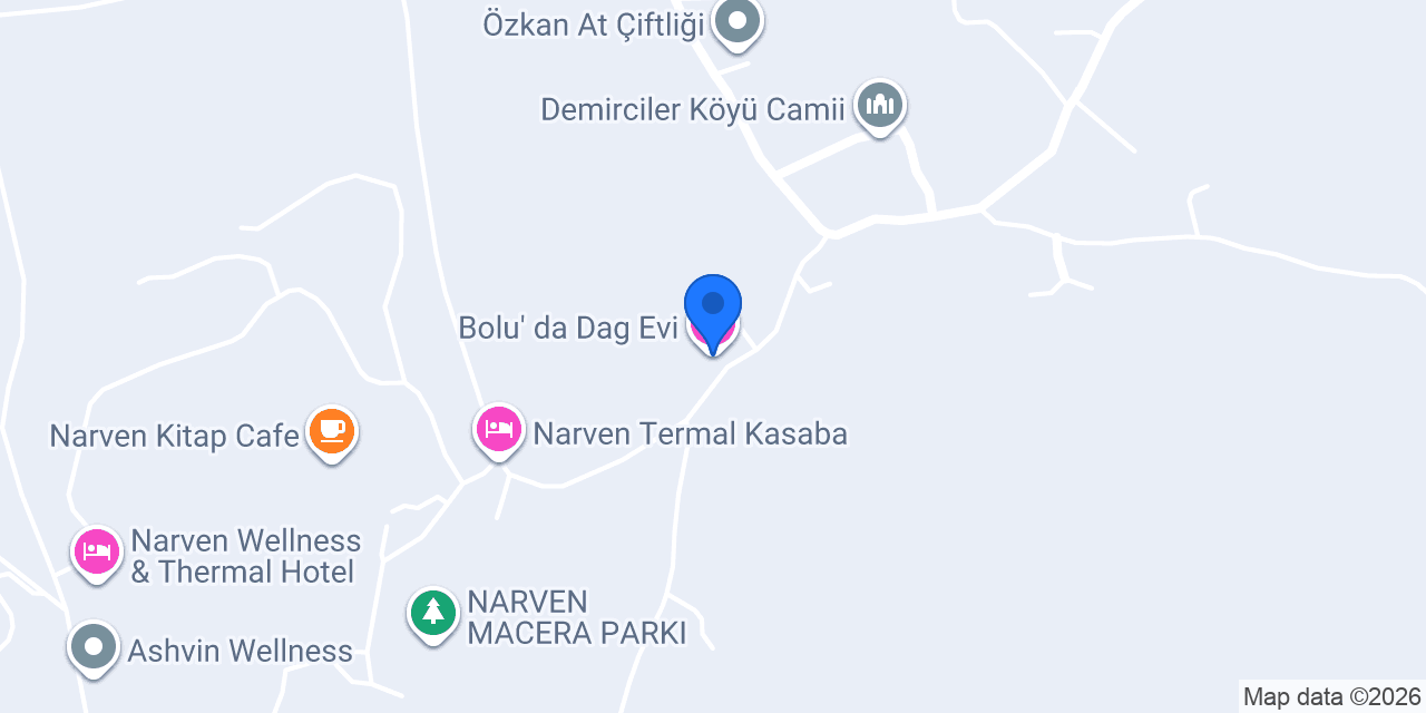 Bolu' da Dag Evi konumu