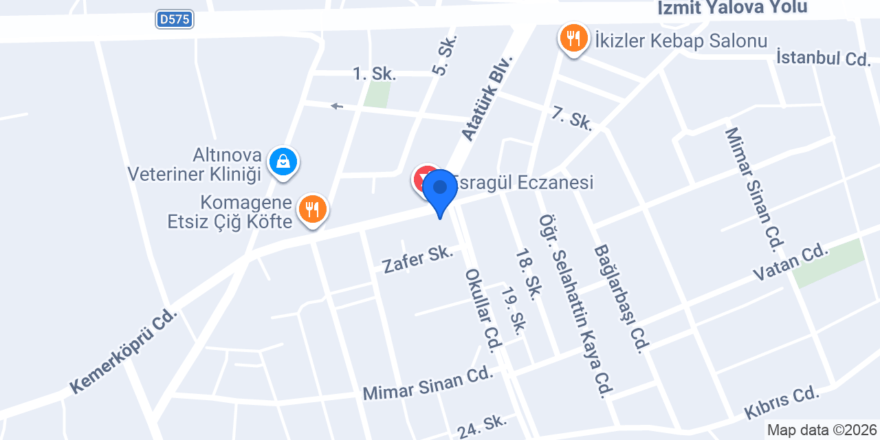 Can Eczanesi konumu