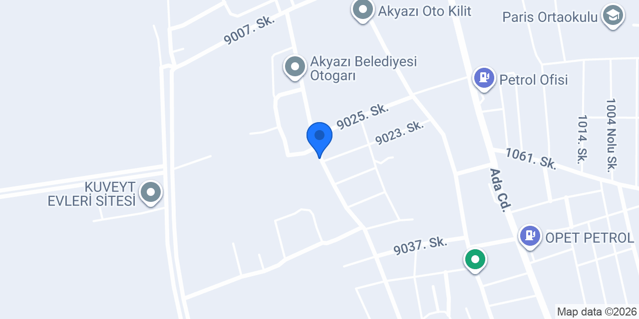 VİB Turizm Akyazı konumu