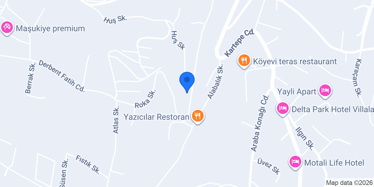 Manolya Restoran konumu