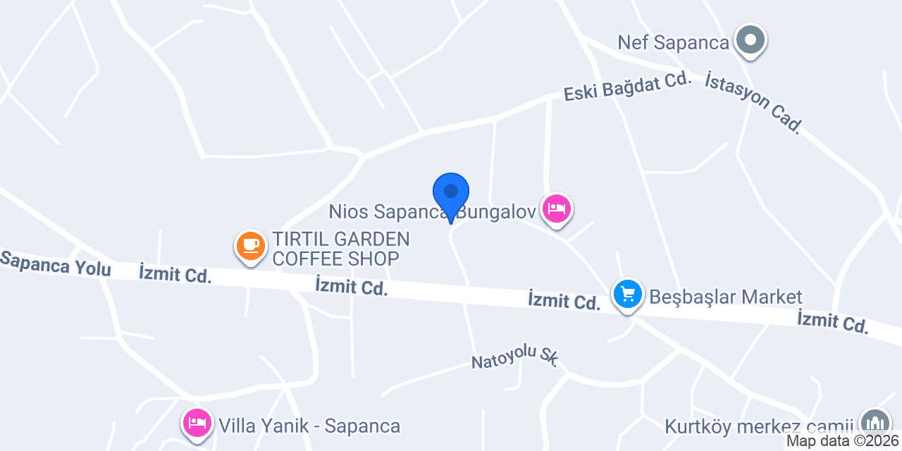 Maranata Turizm Sapanca konumu