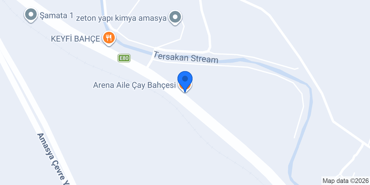 Arena Aile Çay Bahçesi konumu