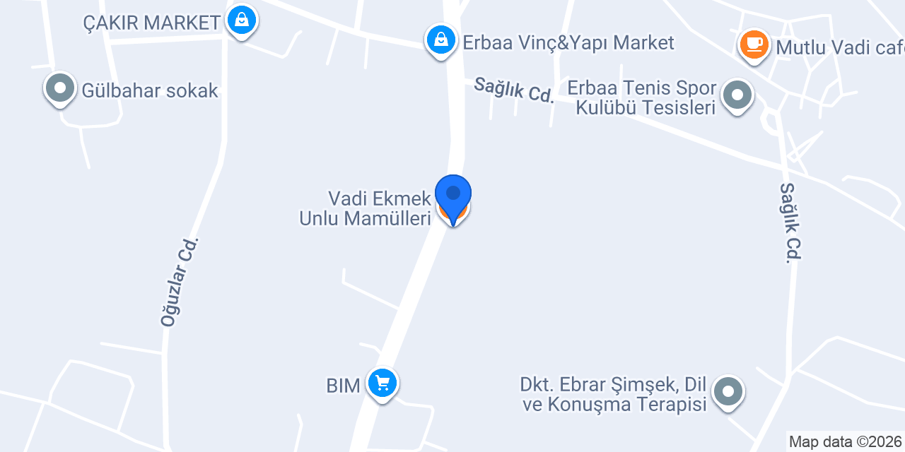 Vadi Ekmek Unlu Mamülleri konumu