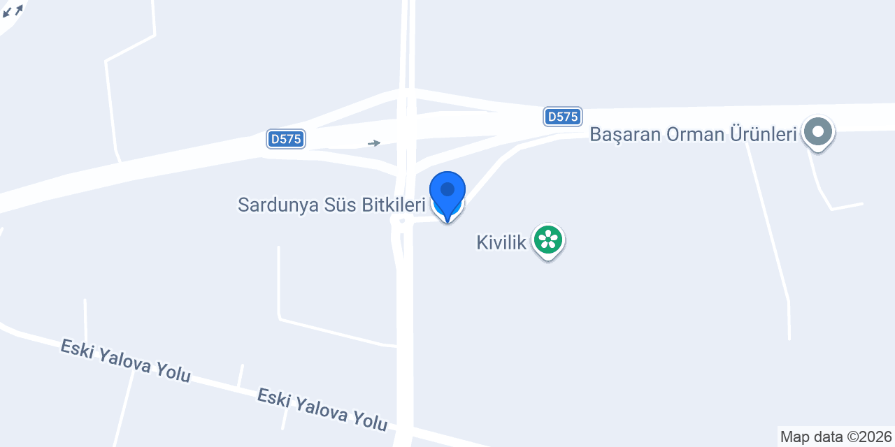 Sardunya Süs Bitkileri konumu