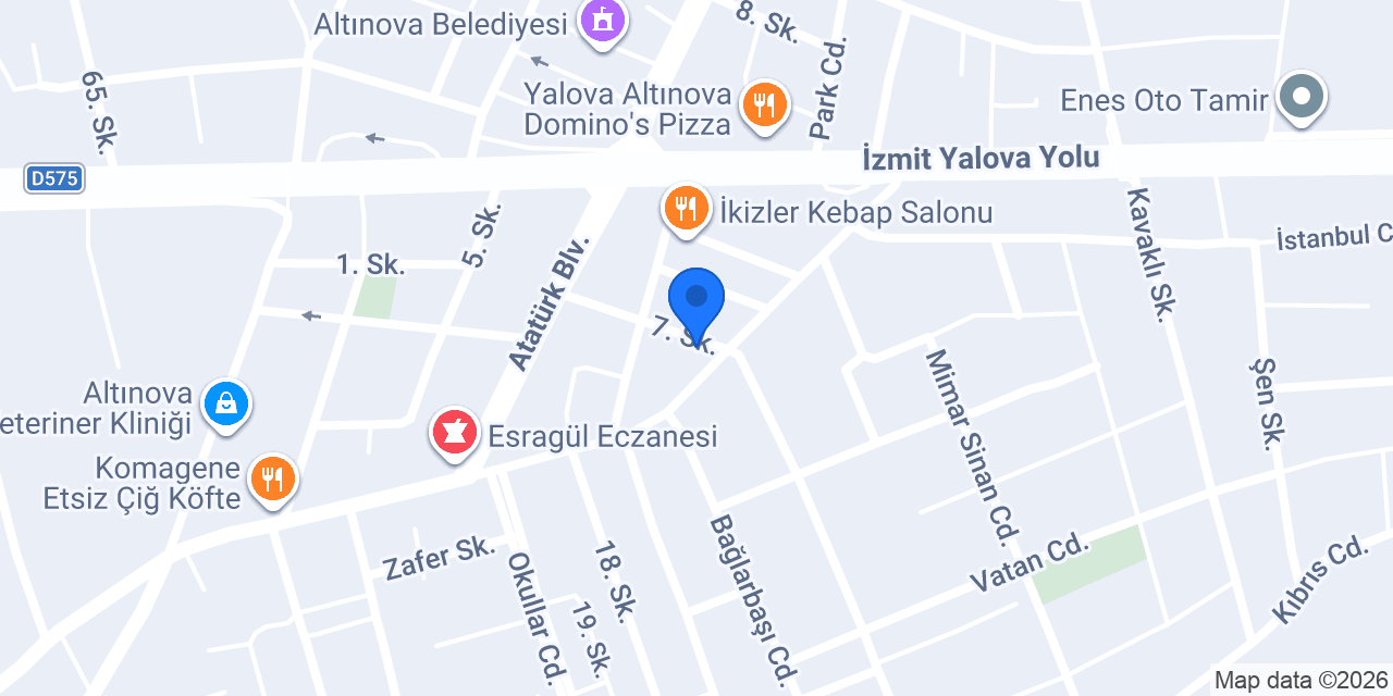 BMKOZ SANAYİ TİCARET LTD. ŞTİ. konumu