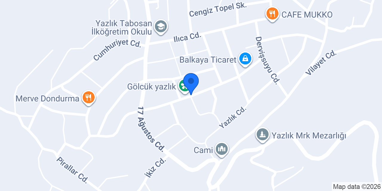 İhsaniye Lisesi konumu