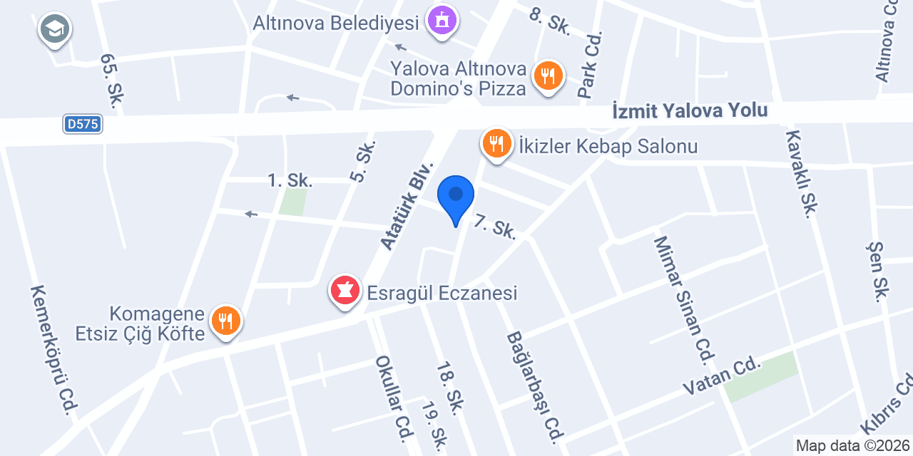 Winsa KURŞUN YAPI konumu