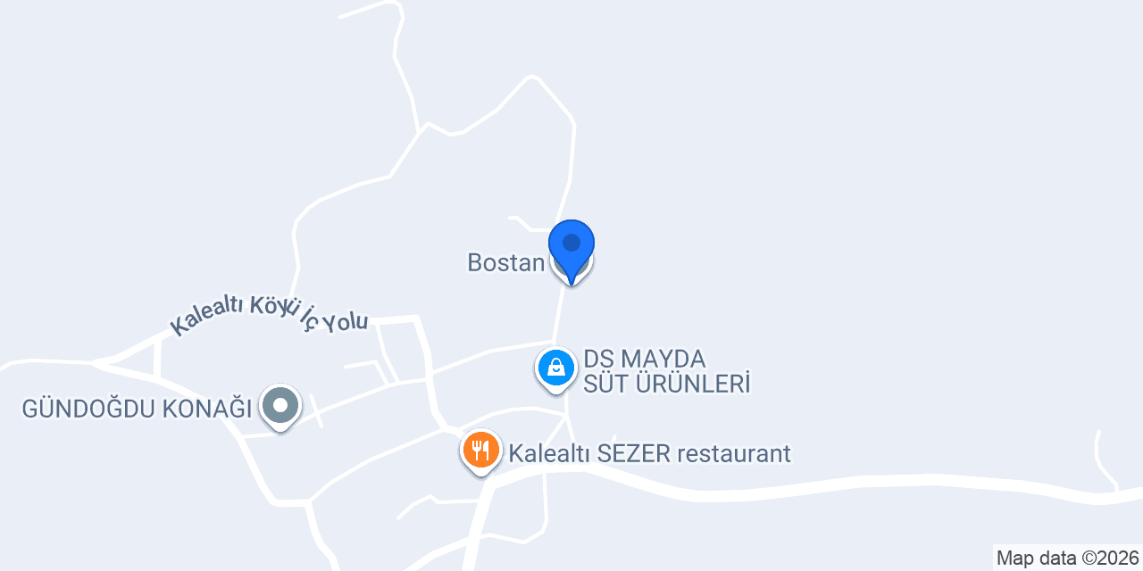 Bostan konumu