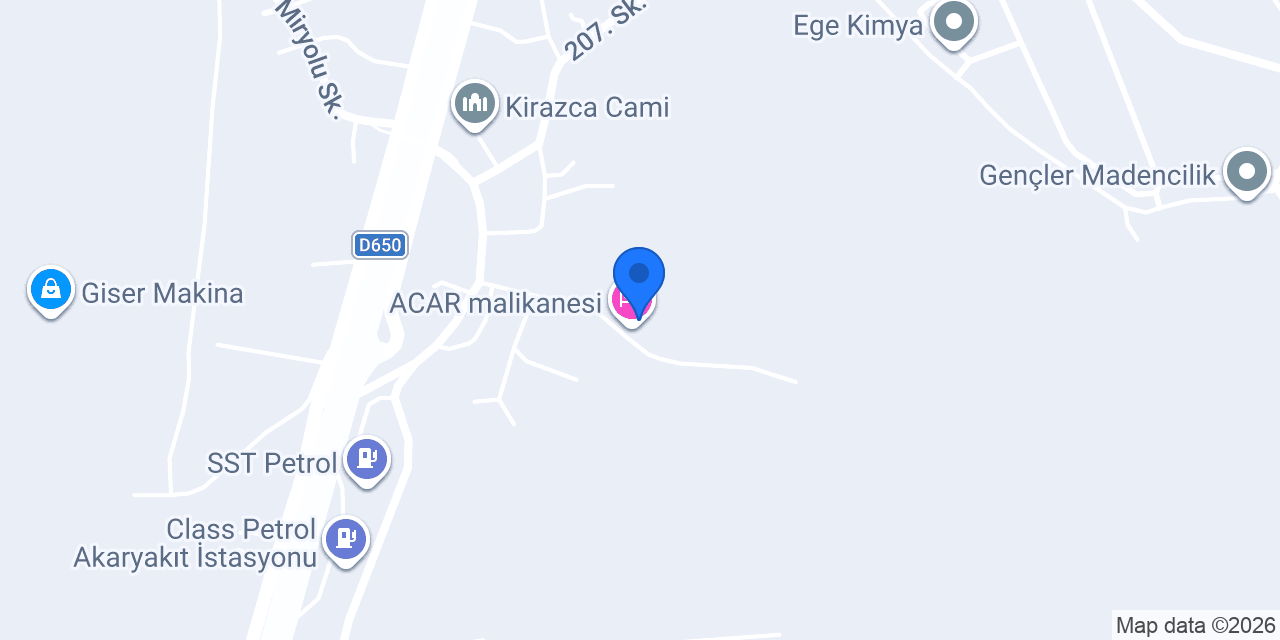 ACAR malikanesi konumu