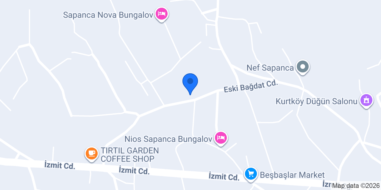 Villove Sapanca konumu