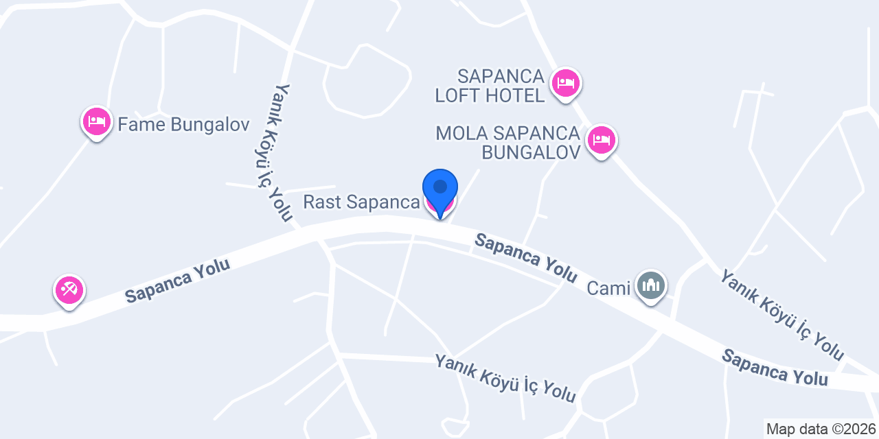 Rast Sapanca konumu