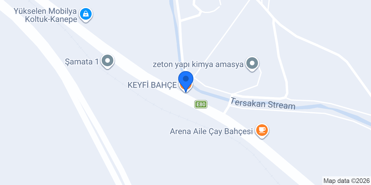 KEYFİ BAHÇE konumu